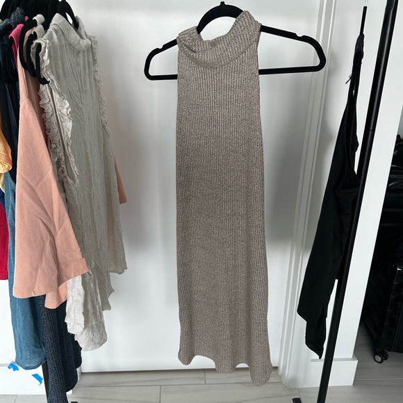 NWNT | Topshop Tunic Dress/Shirt | beige | US 12 - Picture 1 of 2